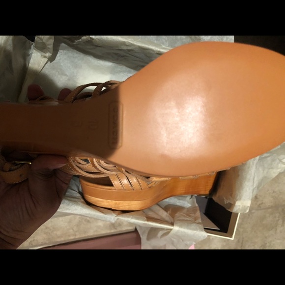 Coach wedges - Picture 2 of 2
